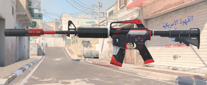 M4A1消音型｜次时代（略有磨损）